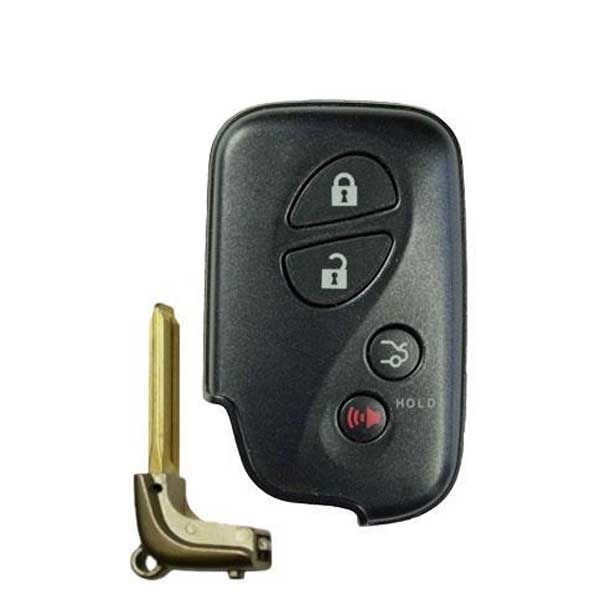 KeylessFactory:4 BUTTON SMART KEY LEXUS HYQ14AAB / BOARD 0140 / 89904-30270